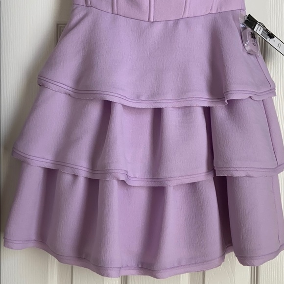 NWT BCBG MaxAzaria Jacklyn Tiered Party Dress - Picture 8 of 8